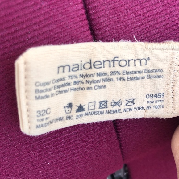 Maidenform Total Solution Demi bra Sz 32C - Picture 3 of 3